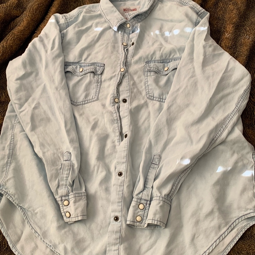 Boyfriend fit Chambray